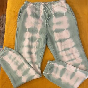 Mens size S.  PAC SUN. Tie dye sweat pants.
